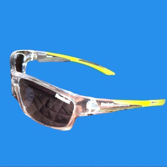 Reebok sunglasses! Cute with clear and yellow frames! - Picture 5 of 10
